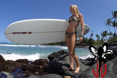 Anne Marie - Naish Surfboard Shoot